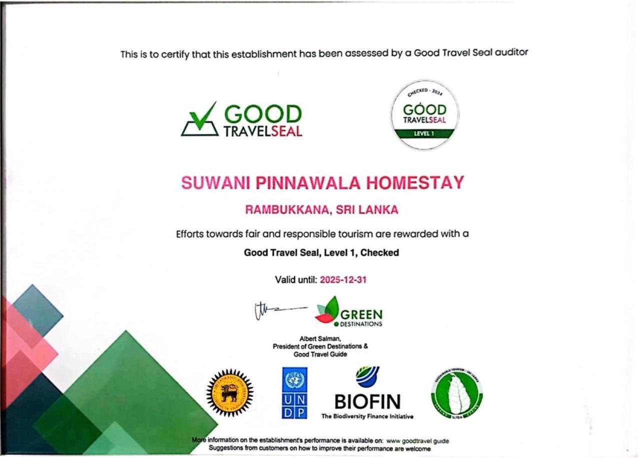 Suwani Pinnawala Homestay Экстерьер фото